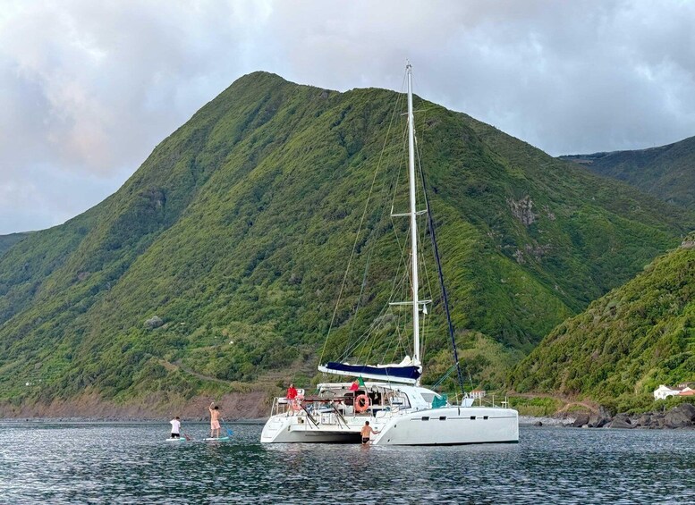 Picture 7 for Activity Vila Franca Islet & Beaches: Private Sailing Catamaran 4