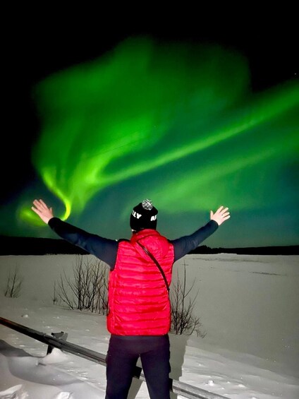 Picture 5 for Activity Rovaniemi: Aurora Experience with Snack and Drink 4