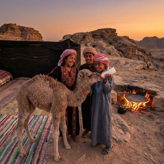 Picture 6 for Activity Jeep & Stars: Wadi Rum Overnight with Starlink Internet 3