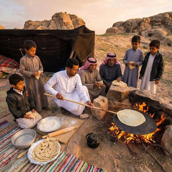 Picture 9 for Activity Jeep & Stars: Wadi Rum Overnight with Starlink Internet 4