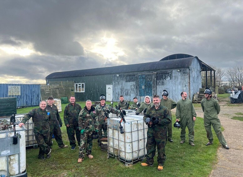 Picture 2 for Activity Hampshire: Paintballing Experience With Themed Combat Zones 5
