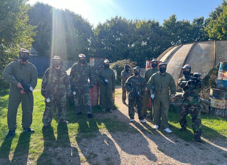 Picture 1 for Activity Hampshire: Paintballing Experience With Themed Combat Zones 4