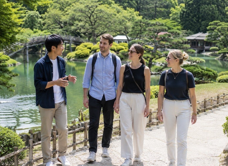 Picture 7 for Activity Takamatsu Private Photo Walk: Garden & Castle Town 3