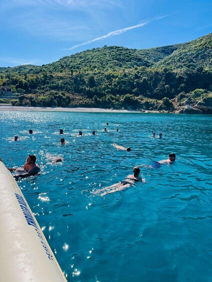 Picture 1 for Activity Durrës/Golem: Vlorë City & Sazan Island Speedboat Tour 2