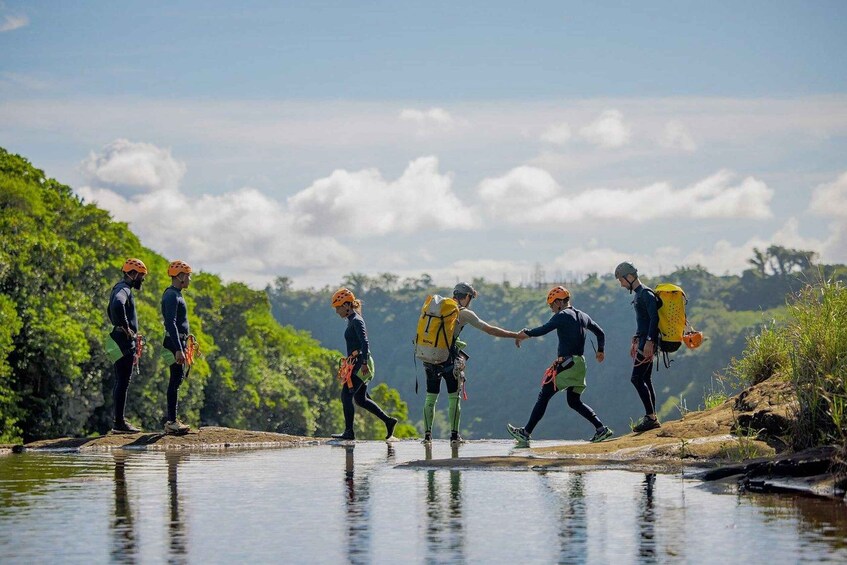 Seven Waterfalls Abseiling and Canyoning Guided Experience 1