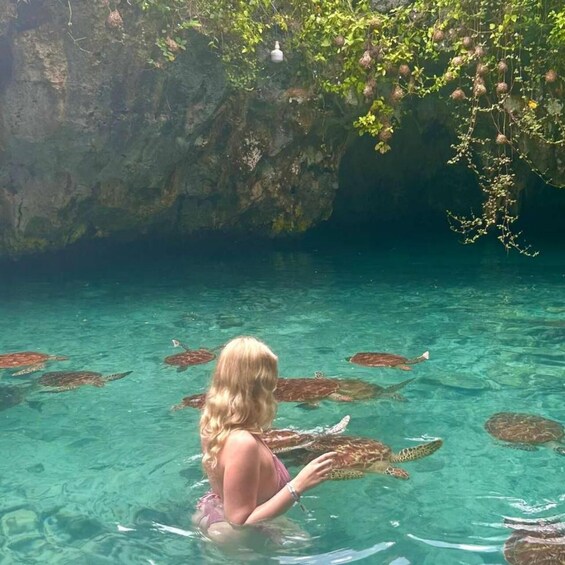 Picture 10 for Activity Zanzibar: Salaam Cave Swimming with Turtles Tour 4