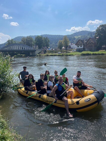 Pieniny National Park: Pontoon in the Dunajec River Gorge 1
