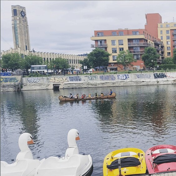 Picture 5 for Activity Montreal: Rabaska Canoe & Canal Discovery Tour 2