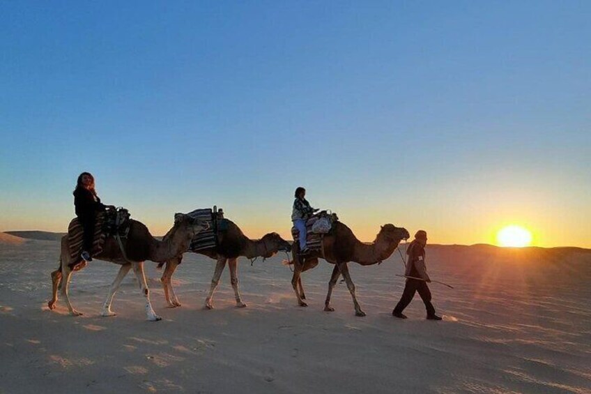 Sahara Starry Night: Sunset Camel Trek & Overnight Desert Camp 1