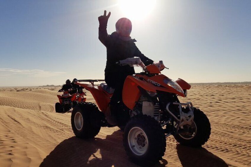 2-Day Overnight Sahara Desert ATV Quad Bike Adventure from Douz 1