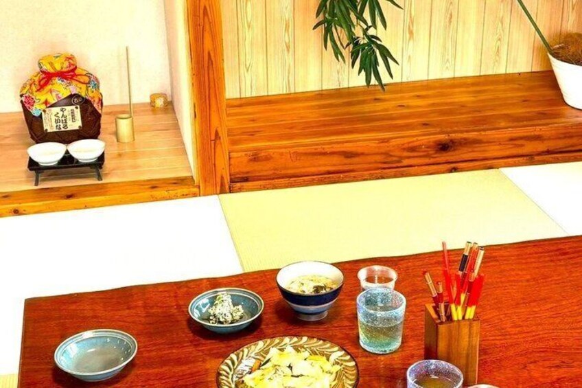 Blue Zone Experience in Nakijin: Herbal Smoothie & Ryukyu Cooking 4