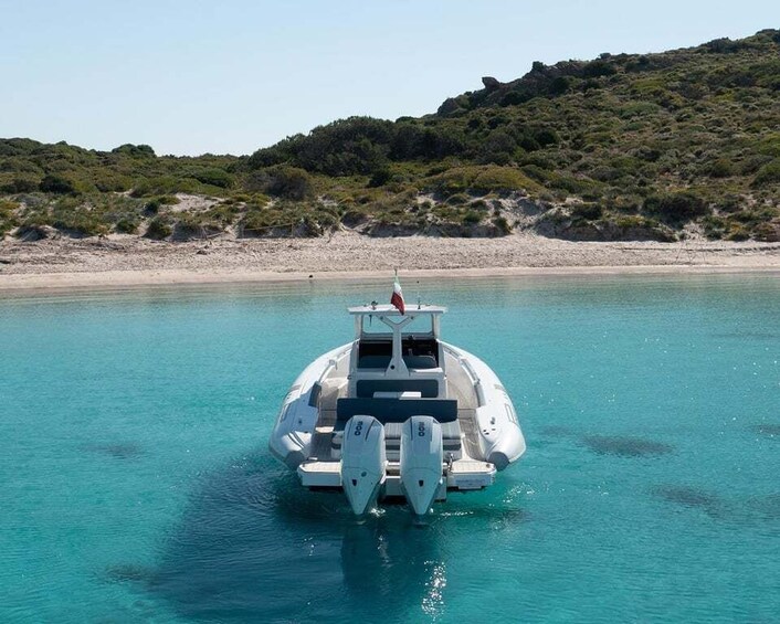 Picture 7 for Activity Porto Pollo, private boat tour from Portisco, Yoga and Watersports lessons 3