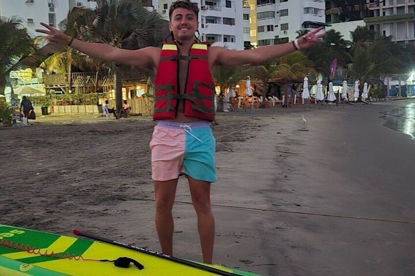 Venture over the Caribbean waters in a Paddleboarding class 3