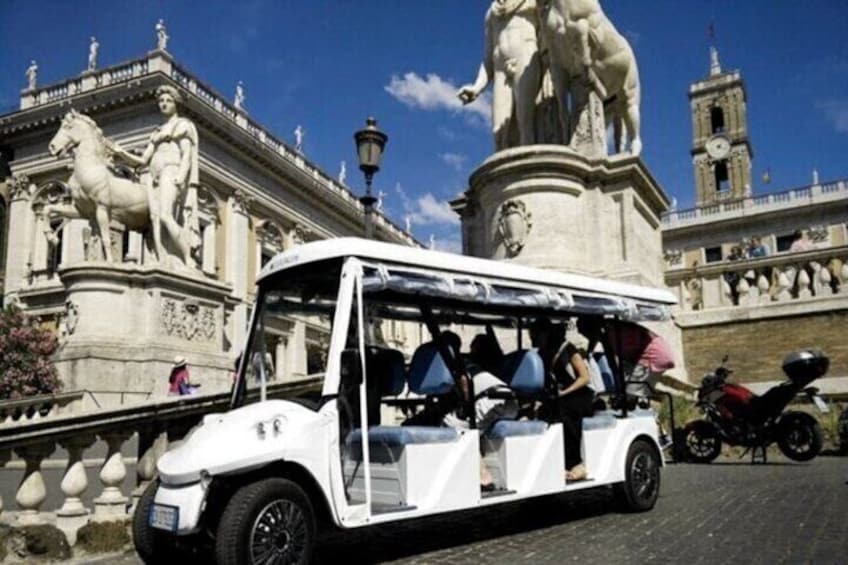 Rome Small Group Golf Cart Tour of Iconic Landmarks 5