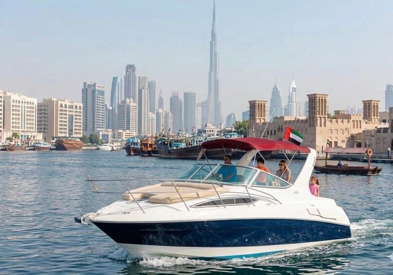 Picture 2 for Activity Private Mini Cabin Cruiser Tour from Dubai Creek Harbour 3