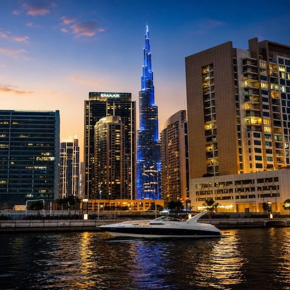 Picture 1 for Activity Private Dubai Water Canal Sightseeing Boat Tour 3