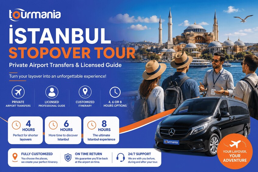 Picture 2 for Activity Istanbul: Private Stopover Tour with Airport Transfers 4