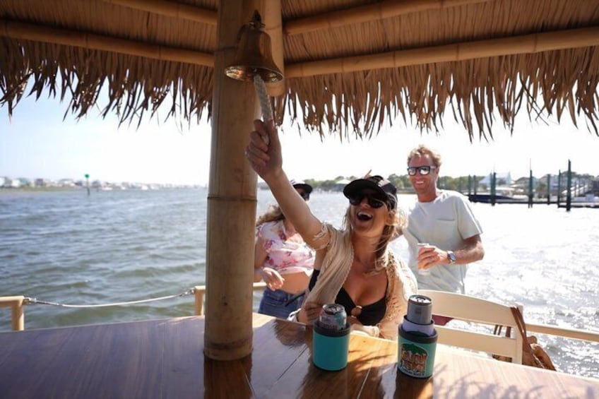 Carolina Beach Private Sunset Cruise in a Tiki Bar 5