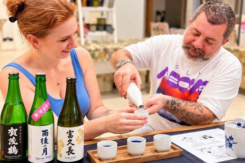 Hiroshima Sake Tasting & Japanese Etiquette Experience 1