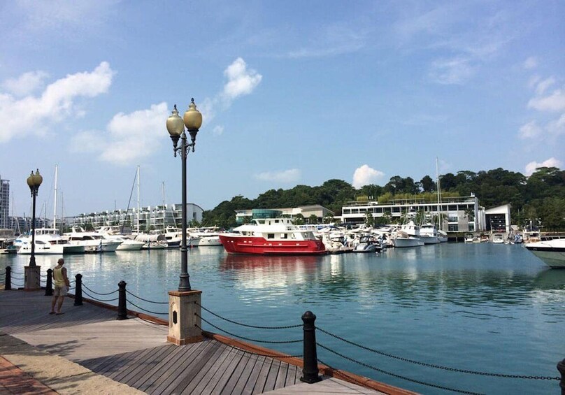 Picture 1 for Activity Singapore: City Skyline Yacht Cruise with Welcome Mocktail 3