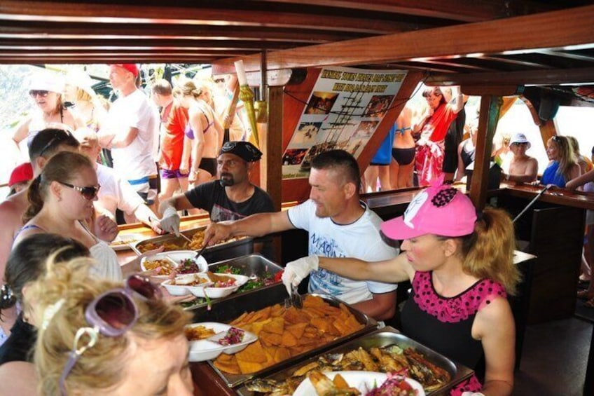 Olympos Porto Genoese Boat Tour Swim and Snorkel with Lunch 4