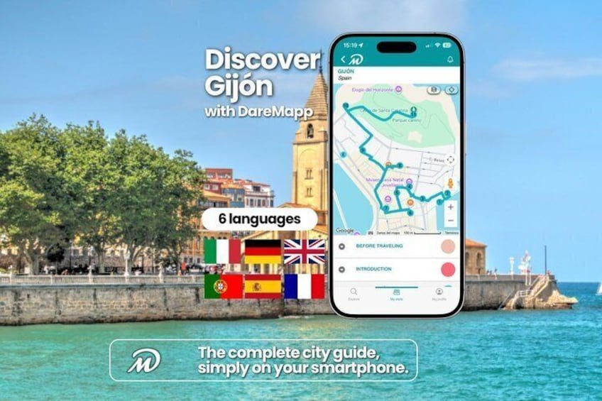 TOP Gijón : Private Guided Tour with your mobile 1