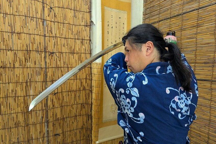 Samurai Training and Home Style Matcha Experience 3