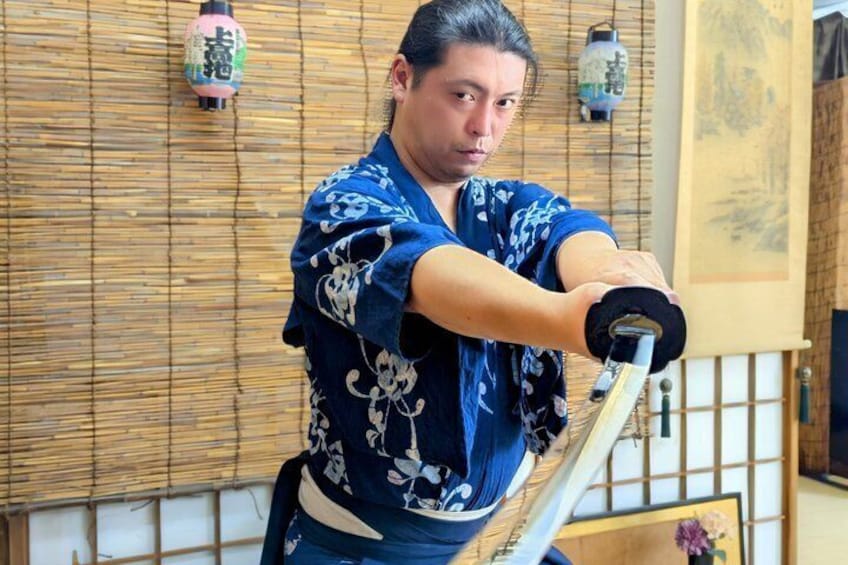 Samurai Training and Home Style Matcha Experience 1