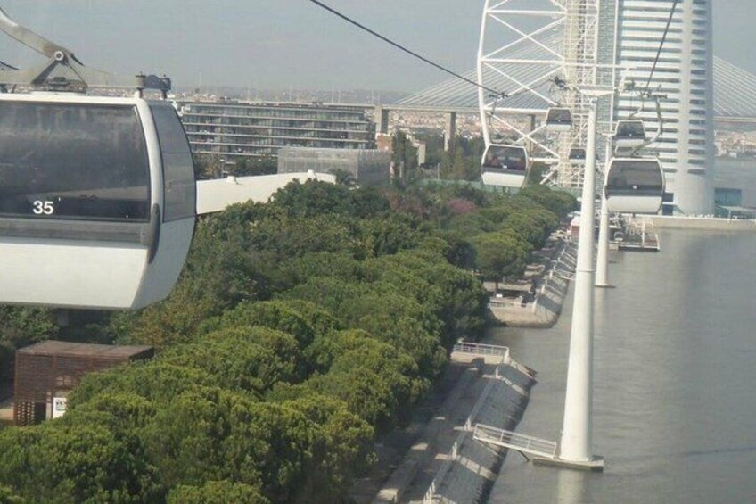 Entrance to Oceanary and cable car 5