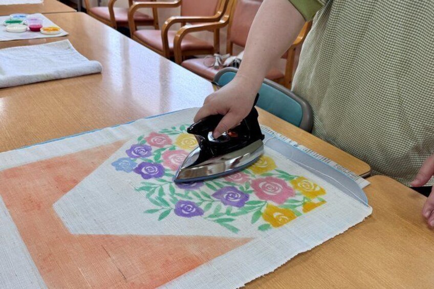 Private Katazome Dyeing Workshop near Mt. Fuji with Lunch 2