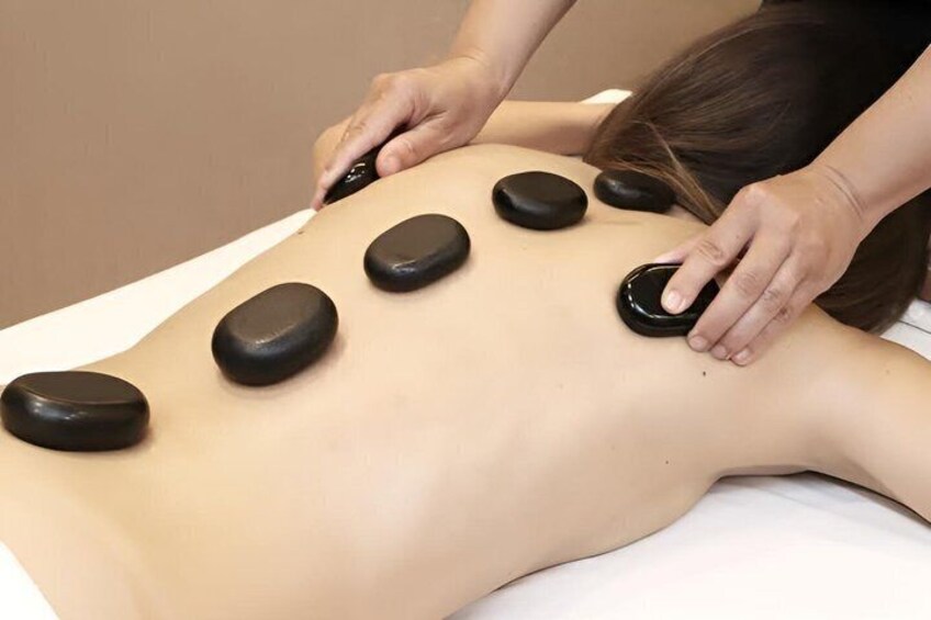 Hot Volcanic Stone Massage at Samay Massage Center 2