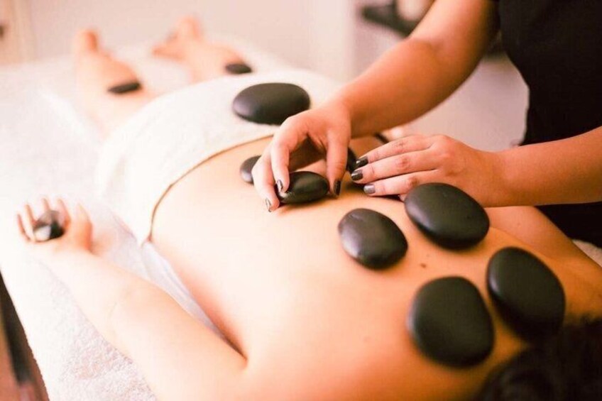 Hot Volcanic Stone Massage at Samay Massage Center 3