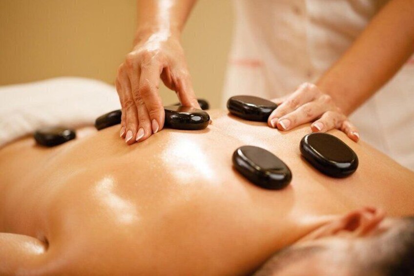 Hot Volcanic Stone Massage at Samay Massage Center 5