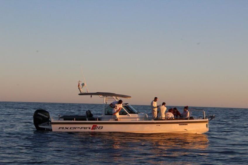 2.5 hour boat trip with snorkeling and paddle surfing in coves 5