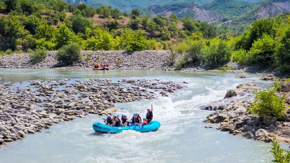 Picture 4 for Activity Saranda: Vjosa River Rafting and Benja Thermal Baths Tour 5