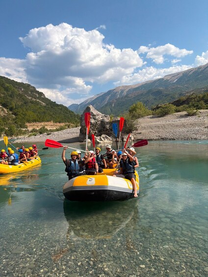 Picture 16 for Activity Saranda: Vjosa River Rafting and Benja Thermal Baths Tour 3