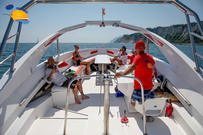 3-hour boat excursion along the Conero Riviera with aperitif 1