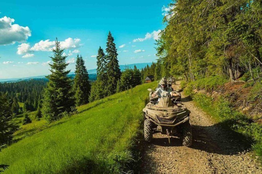 Krakow: Tatra ATV Quad Tour with Bonfire & Optional Thermal Baths 3