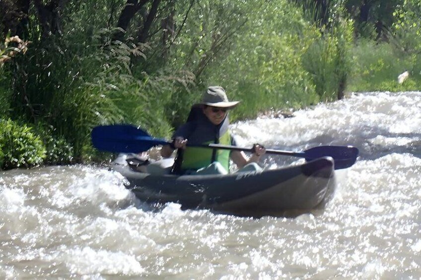 Paddles To Pints Kayak the Verde with Drink 2