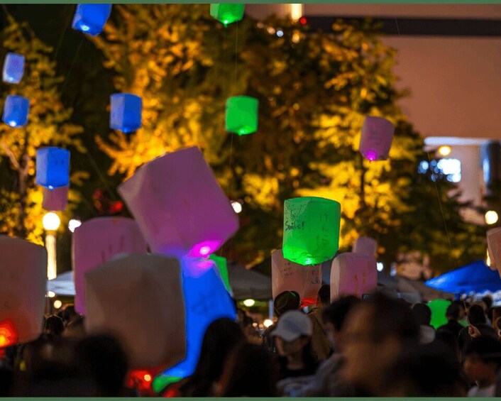 Sapporo: Sky Lantern Festival Entry Ticket 1