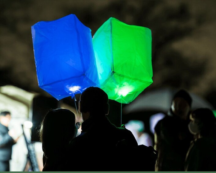 Picture 1 for Activity Sapporo: Sky Lantern Festival Entry Ticket 4