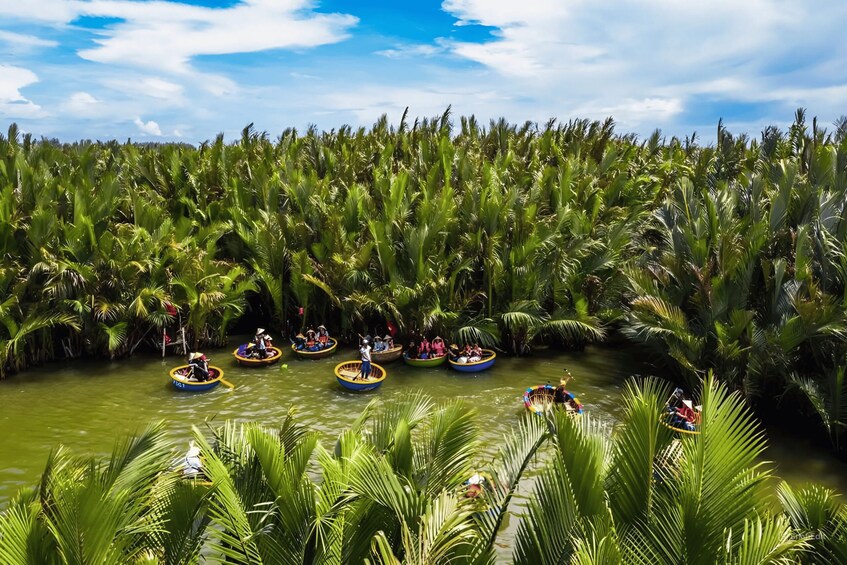 Picture 25 for Activity Hoi An City: Coconut Village, Basket Boat & Ancient Town 3