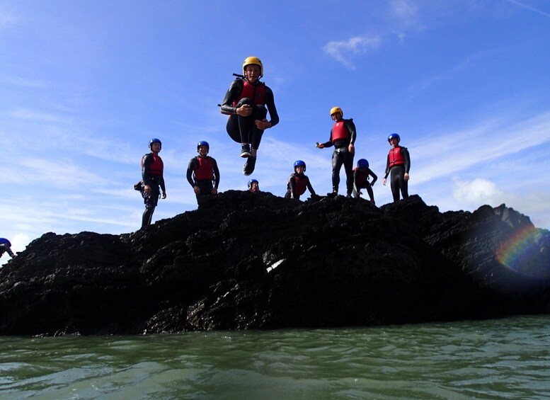 Picture 3 for Activity North Devon: Coasteering at Baggy Point 2