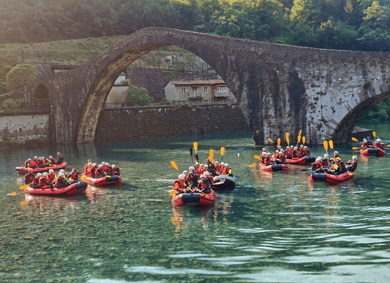 Bagni di Lucca: Rafting at Ponte del Diavolo! 1