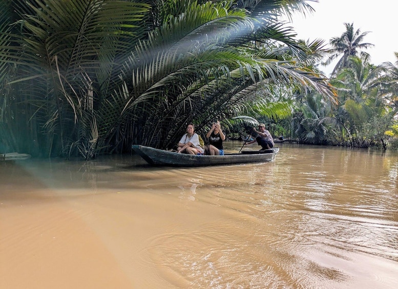 Picture 4 for Activity Ben Tre: Traditional Hand-Rowed Boat Ride in Coconut Canals 3