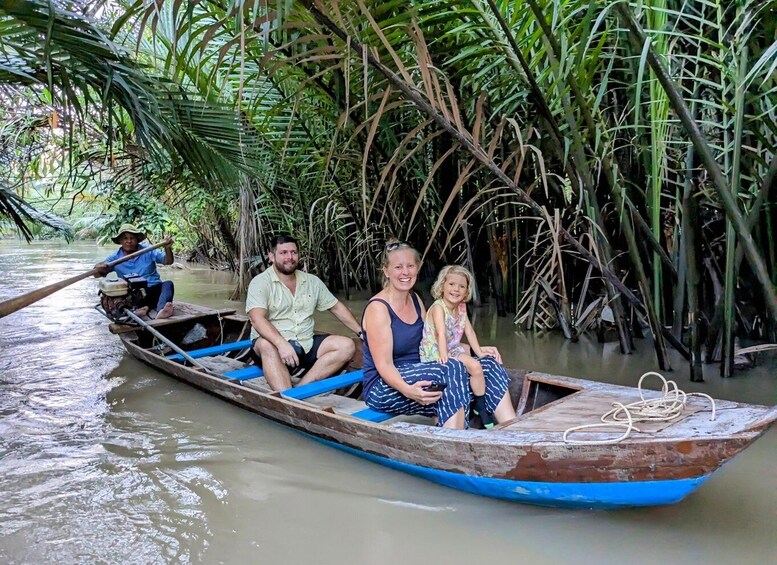 Picture 1 for Activity Ben Tre: Traditional Hand-Rowed Boat Ride in Coconut Canals 4