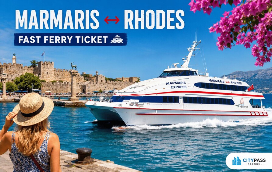 Marmaris: Rhodes Round-Trip Ferry Ticket 1