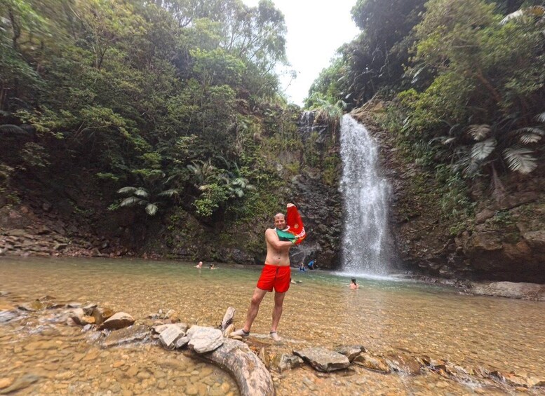 Picture 10 for Activity Okinawa: Yambaru Waterfall Trek with transportation 3