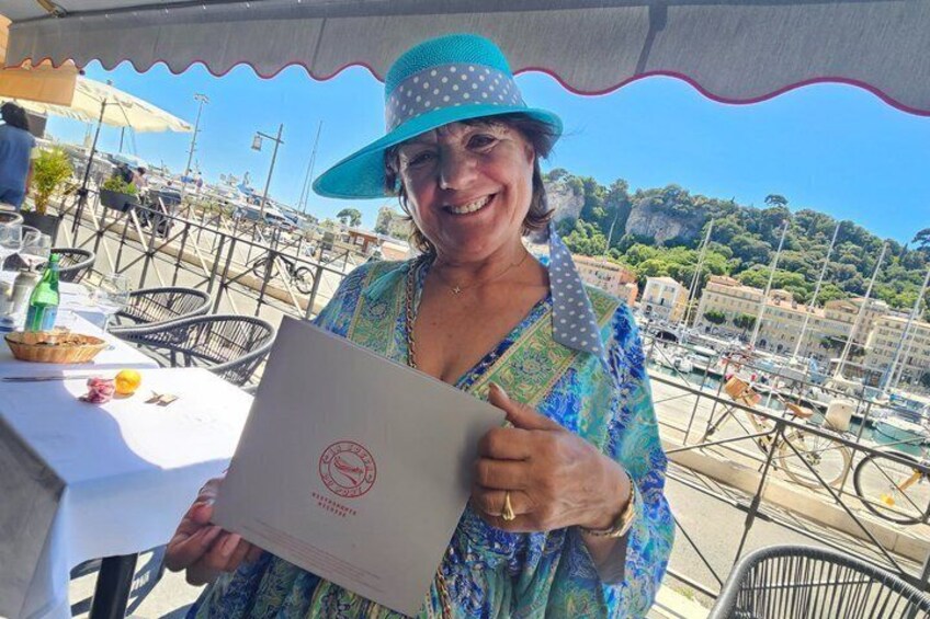 Nice Guided Tour, Watercolor Painting Workshop + Tasting 3