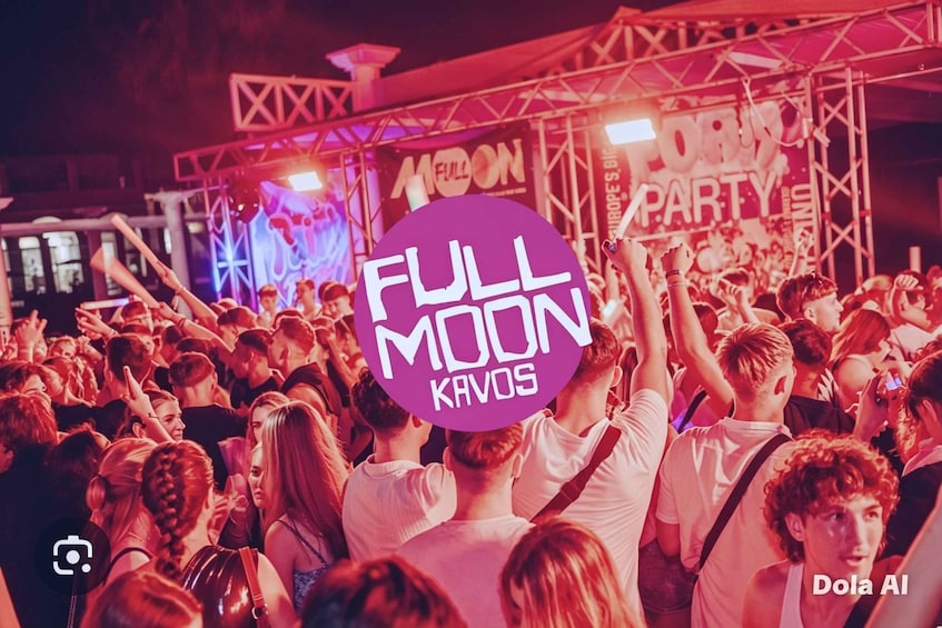 Kavos Full Moon Party with Pre-Party and Nightclub Entry 1